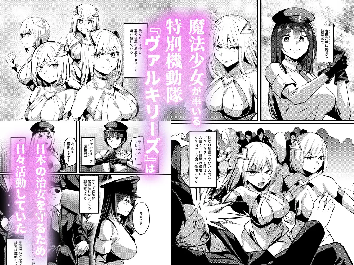 魔法少女セイントリリィ・戦乙女 ～敵組織に洗脳調教された魔法少女が性処理戦闘員に堕ちるまで～ [聖華快楽書店] サンプル画像1